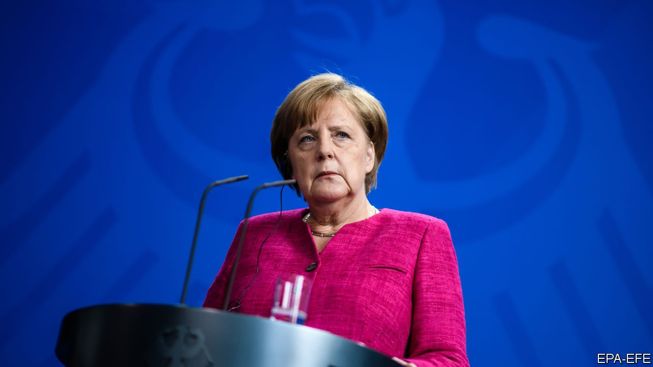 Merkel, kendisini karantinaya aldı
