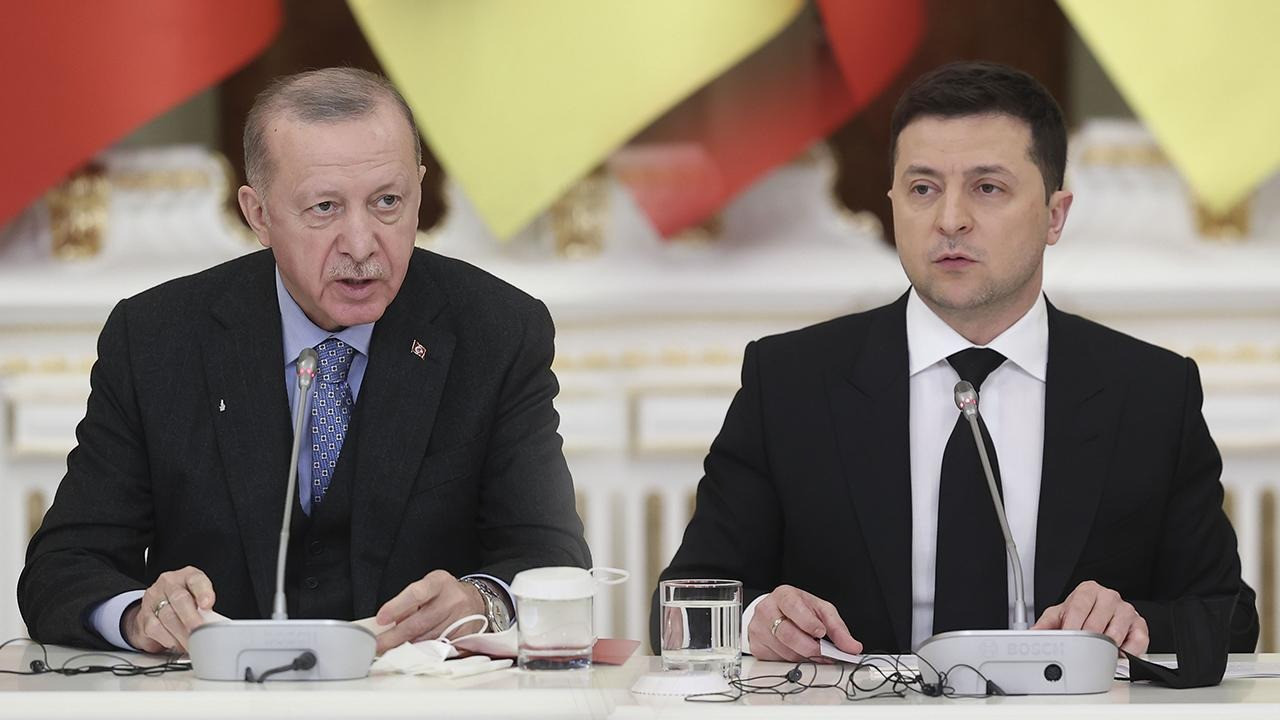 Cumhurbaşkanı Erdoğan, Zelenskiy ile görüştü