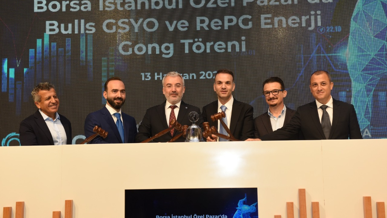 Borsa İstanbul’da Gong Bulls GSYO ve RePG Enerji için çaldı