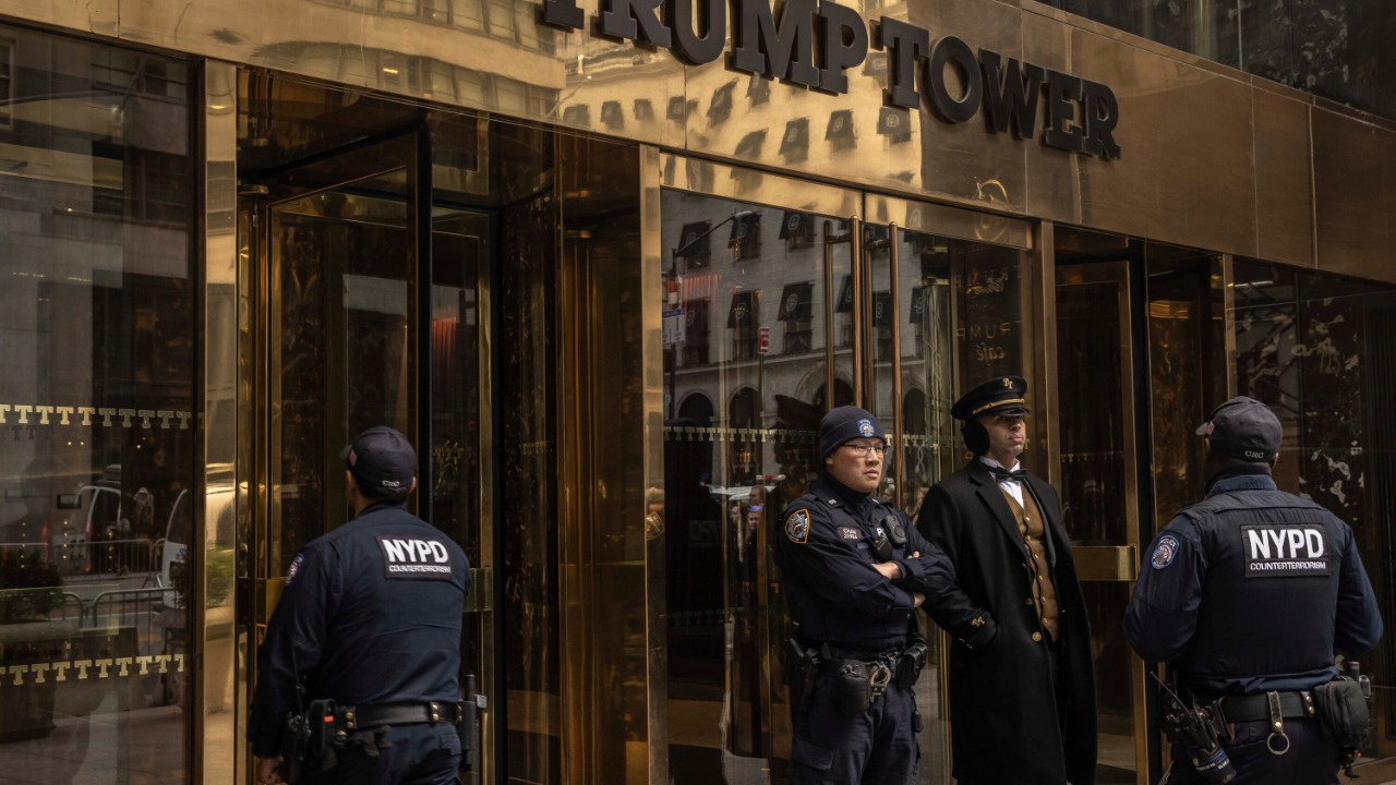 New York’taki Trump Tower'da sıkı önlem