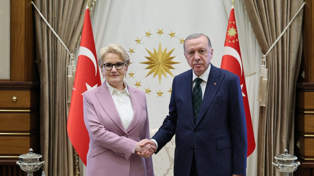 Erdoğan, Akşener ile görüştü