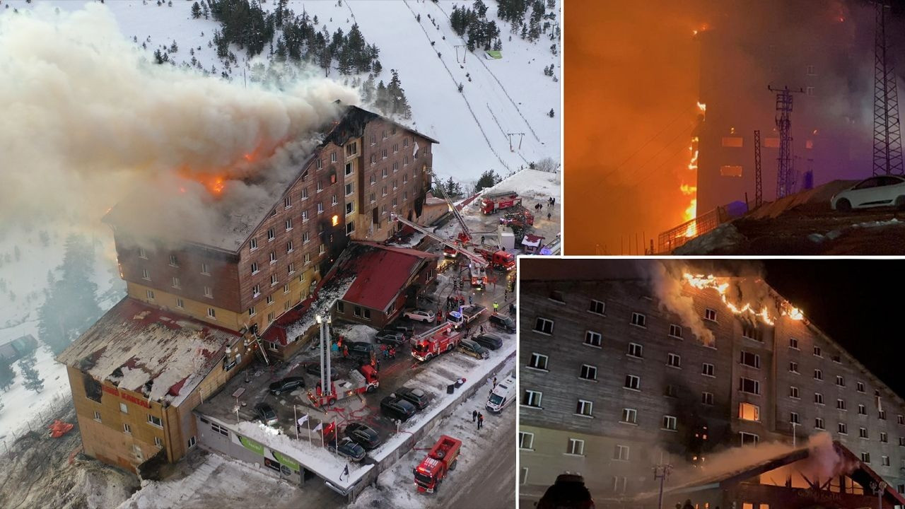 Bolu'daki otel yangınında tablo ağırlaşıyor: 66 ölü, 51 yaralı