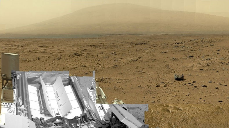 Curiosity Mars'ta sıvı su tespit etti