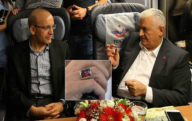 Başbakan'ın 'özel' yüzüğünün sırrı çözüldü